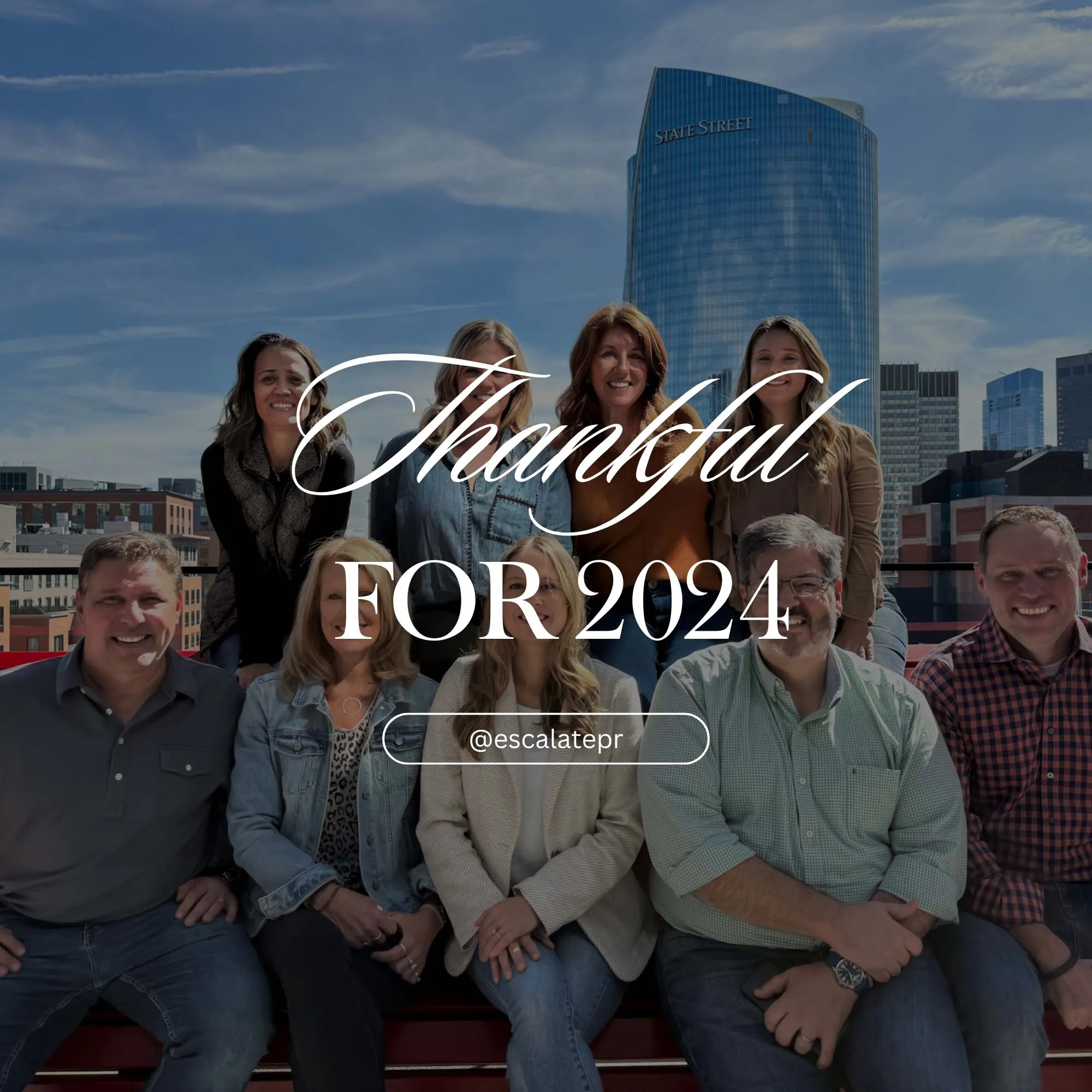 Escalate PR Team Thankful for 2024