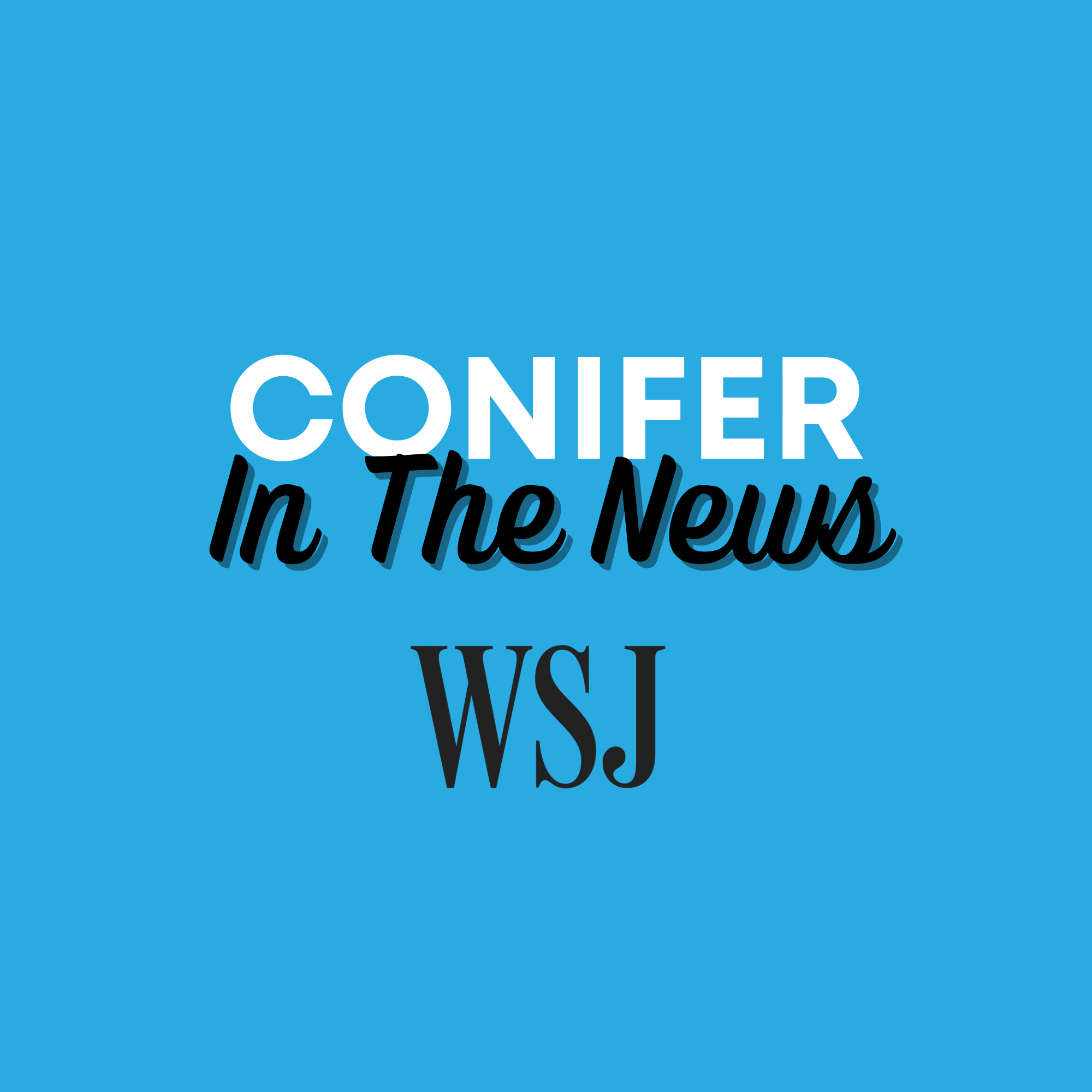 Conifer in the news the Wall Street Journal logo