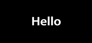 Hello Apple Commercial 