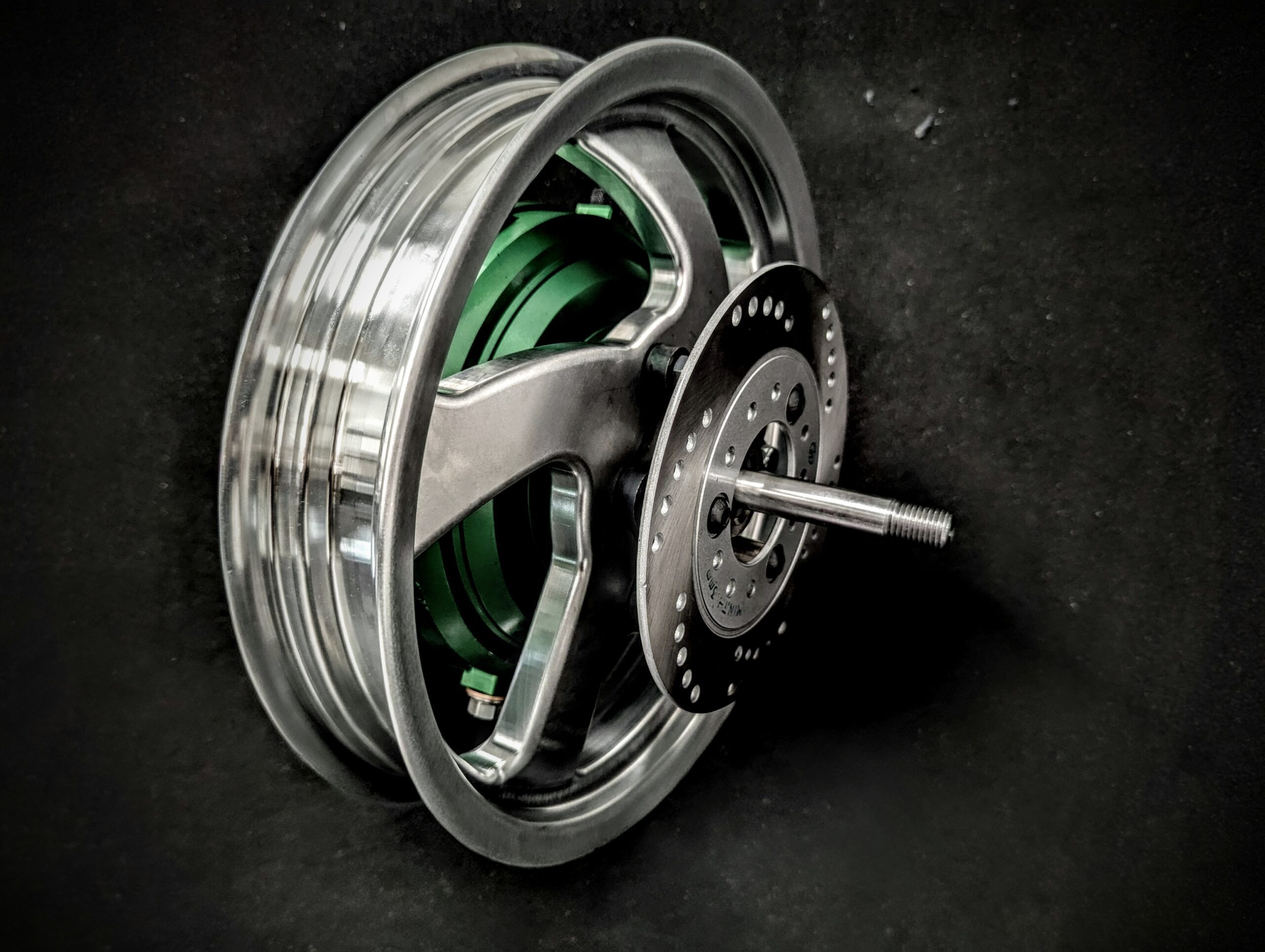 Conifer Motor in wheel brake side