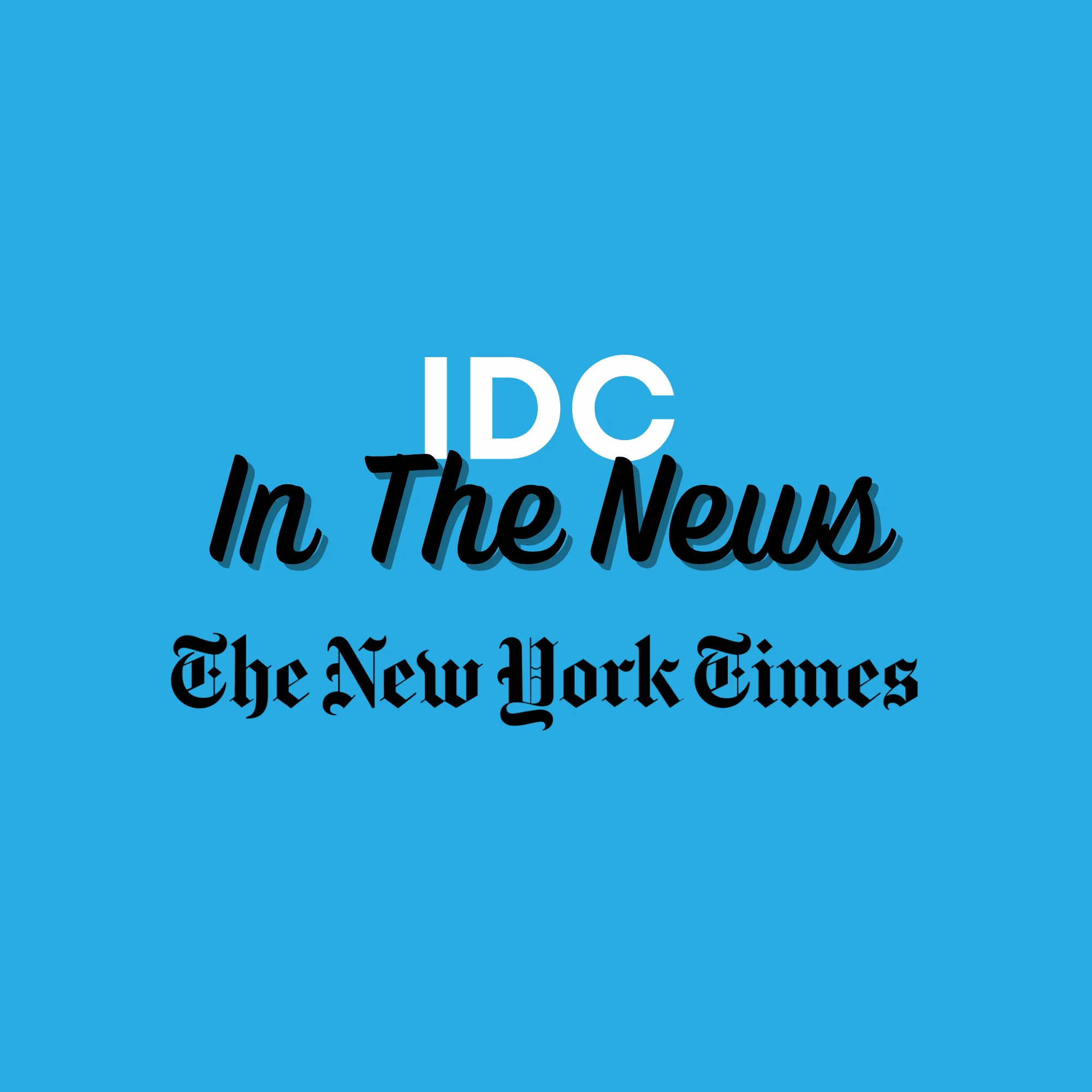 IDC - In the News - NYT