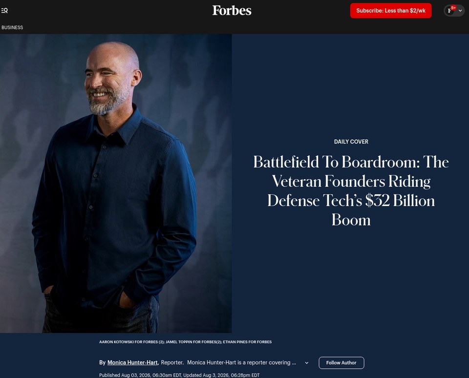 Firestorm Labs in Forbes