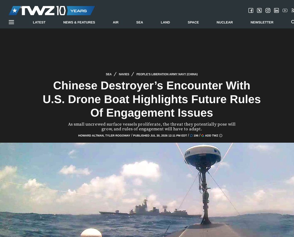 Seasats in The War Zone